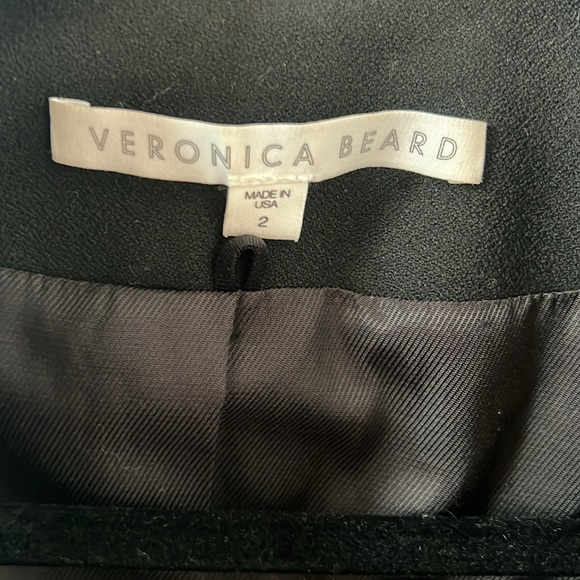 Veronica Beard Black Blazer with Gold Accents sz 2 - Picture 3 of 6
